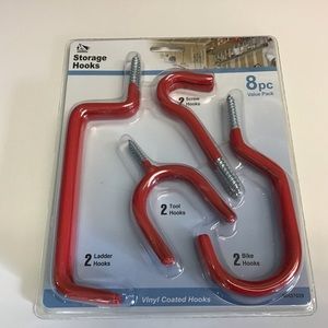 My Helper Storage Hooks 8 pc Value Pack